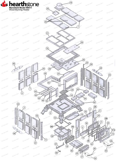 hearthstone mansfield wood stove parts.